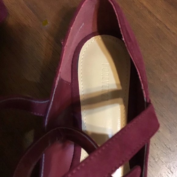 Forever21 faux suede flats - Picture 2 of 7